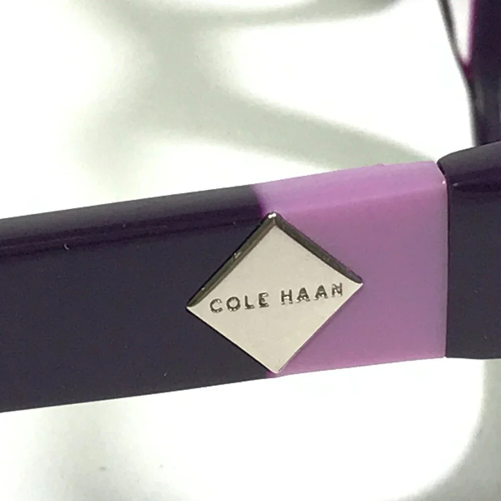 Cole Haan Eyeglasses Frames CH5004 513 PURPLE Square Full Rim 50-17-135